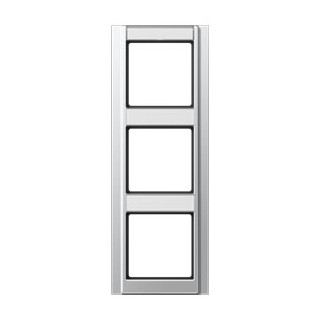 Jung A range afdekraam 3V verticaal aluminium ip44