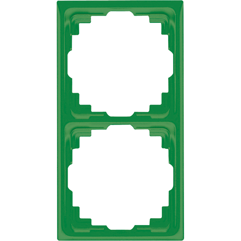 Jung CD500 afdekraam 2V groen ip44