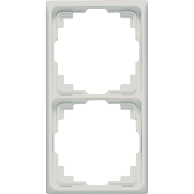 Jung CD500 afdekraam 2V grijs ip44
