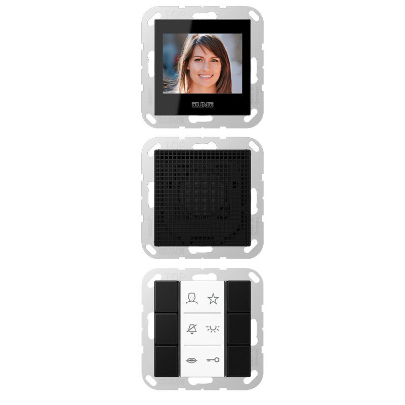 Siedle In-home-bus video binnenstation 2,2’’, A range, grafietzwart ma