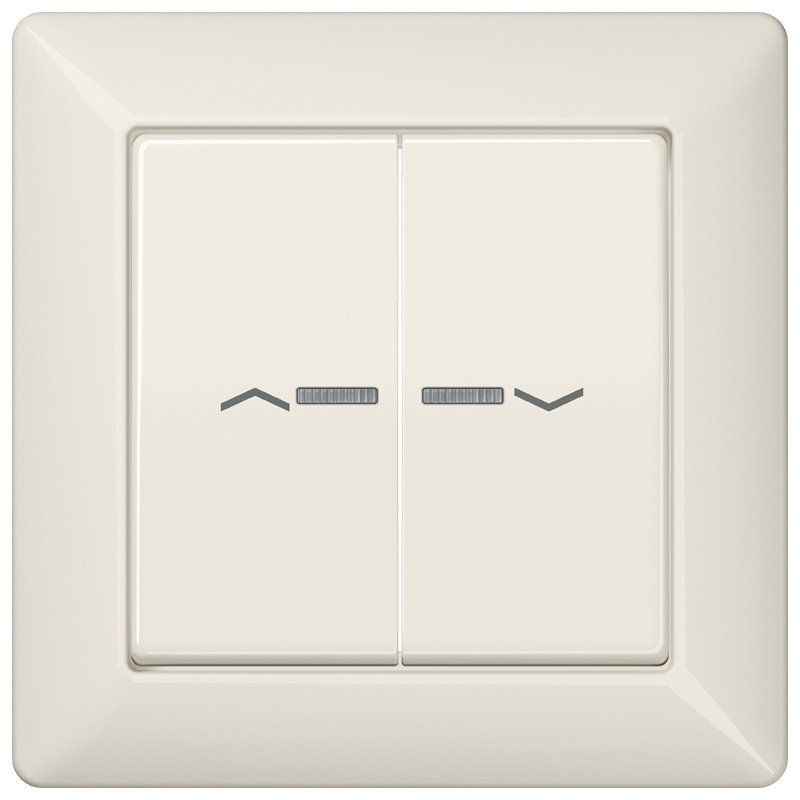 Jung AS range / NaV Schakelwip As500 wit M.ko.& pijlsymbool