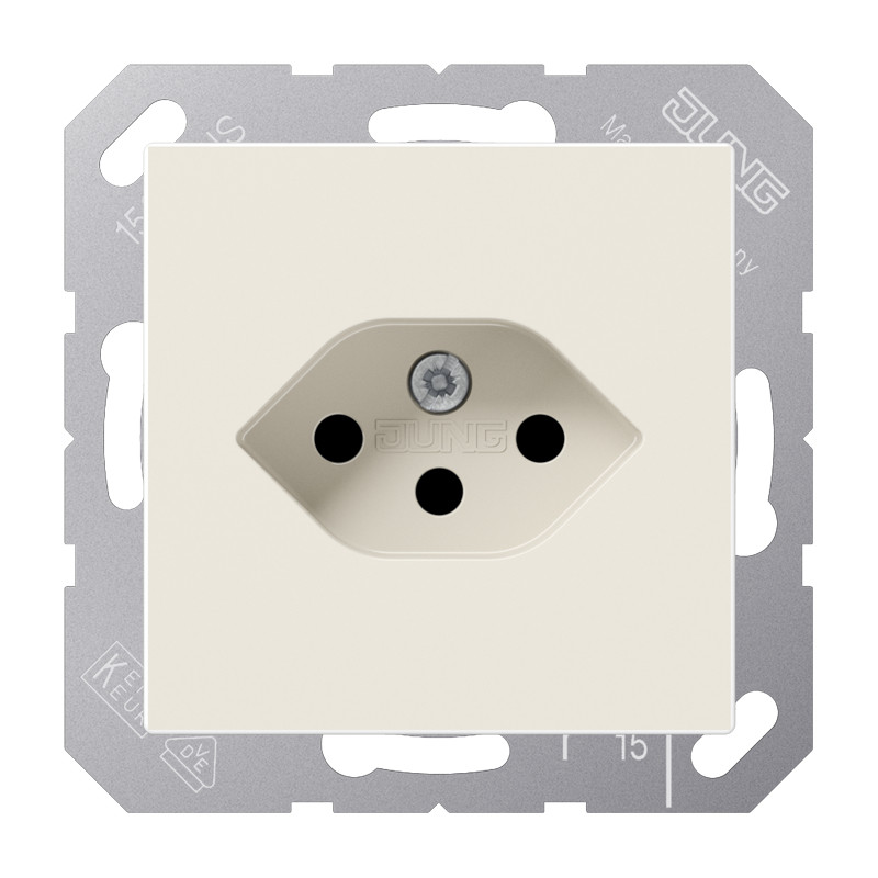 Jung AS range WCD. A/as, zwitserse norm type13, wit