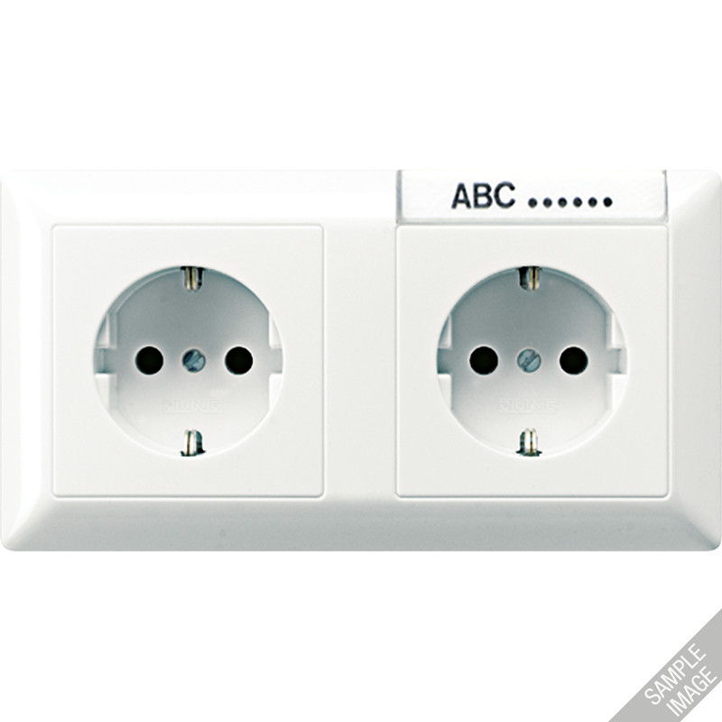 Jung AS500 Wandcontactdoos Met beschermingscontact 16 a 250 v ~ voor wandgoot