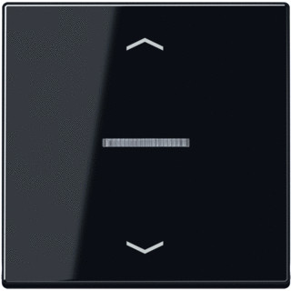 Jung LS range enkele wip jaloezie zwart