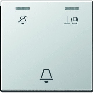 Jung Enkele wip aan-/uit-schakelaar aluminium