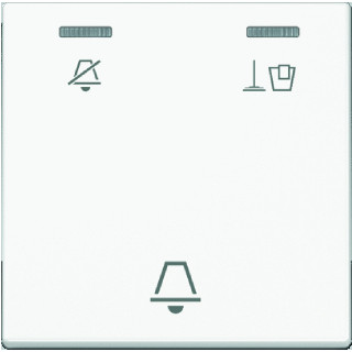 Jung Enkele wip aan-/uit-schakelaar wit