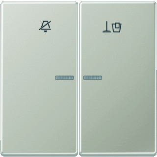 Jung Enkele wip aan-/uit-schakelaar roestvaststaal ( RVS )