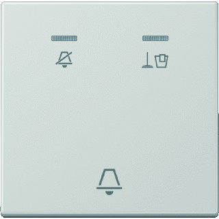 Jung Enkele wip aan-/uit-schakelaar grijs