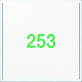 Jung Centraalplaat signalering wit