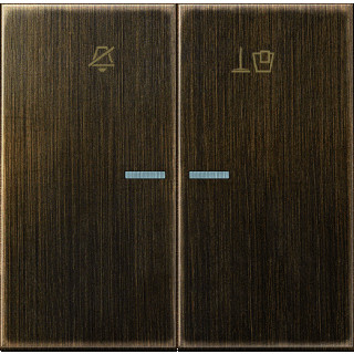 Jung Enkele wip aan-/uit-schakelaar messing