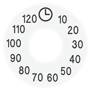 Jung Draaiknop tijdschakelaar wit