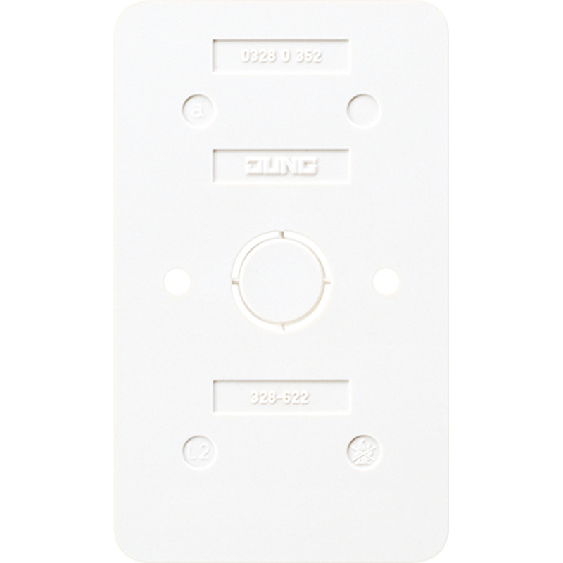 Jung Bodemplaat ap600 alpine wit