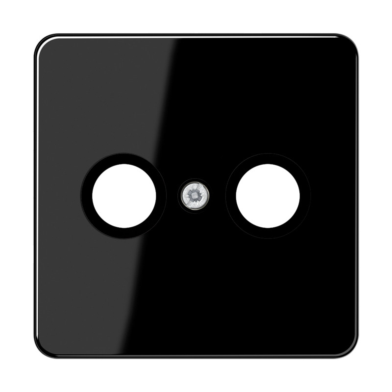 Jung CD range Afdekking CD500 zwart voor cai