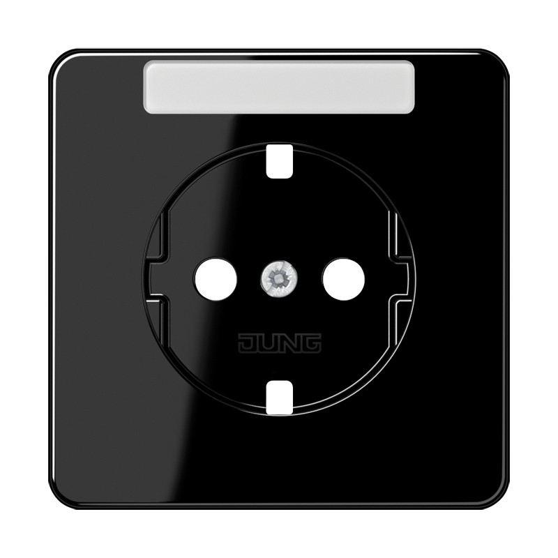 Jung CD range Afdekking CD500 zwart voor cd1520nnasw