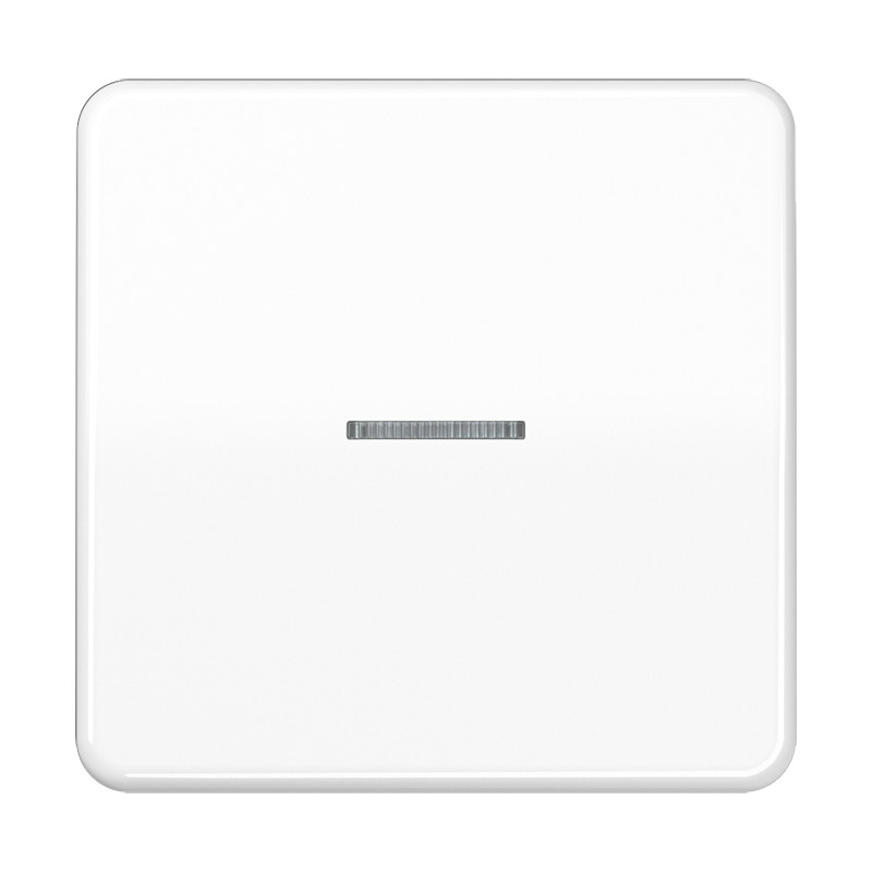 Jung CD range Home Stuurafd. CD 1V. alpinwit