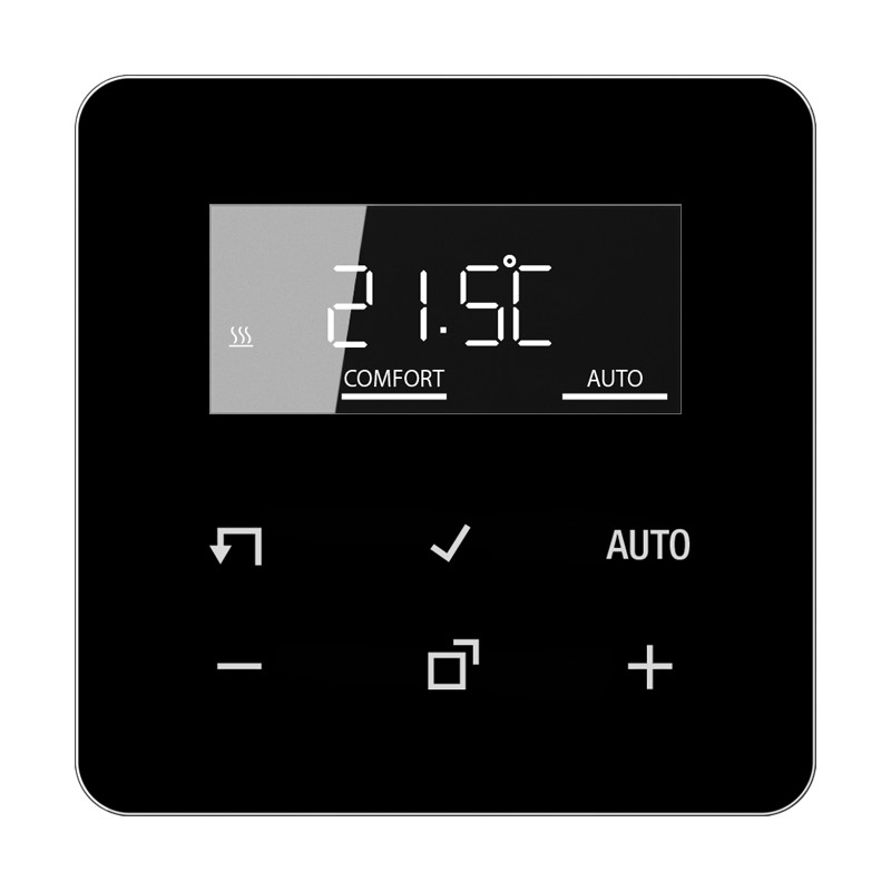 Jung CD range Home Thermostaatdisplay CD zwart