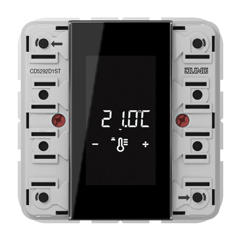 KNX Ruimtecontroller-module, 2-voudig, F50, secure, CD range