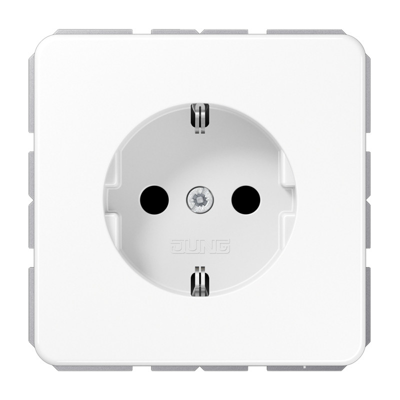 Jung CD range Wandcontactdoos Met beschermingscontact, 16 A 250 V ~, schroefklemmen,