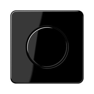 Jung CD500 afdekking voor draaidimmer zwart