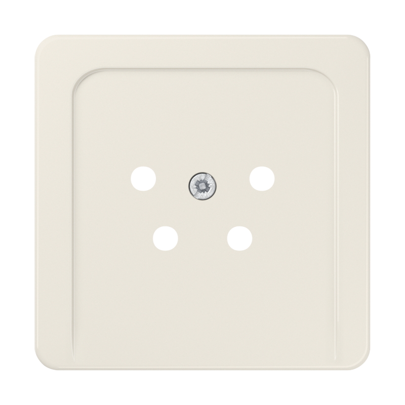 Jung CD500 afdekking voor telefoon crèmewit