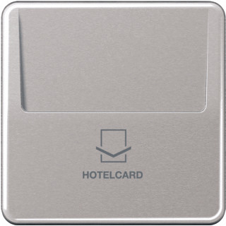 Jung CD range afdekking bedieningselement CD500 hotelkaart platina