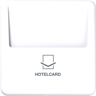 Jung CD range bedieningselement (zonder basiselement) CD500 hotelkaart wit