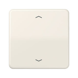 Jung CD range schakelwip voor taster CD500 67x67mm enkele wip jaloezie symbool "pijlen" wit