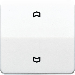 Jung CD range schakelwip voor taster CD500 67x67mm enkele wip jaloezie symbool "pijlen" wit