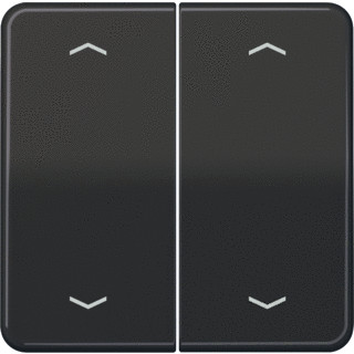 Jung CD500 tweedelige wip jaloezie bruin