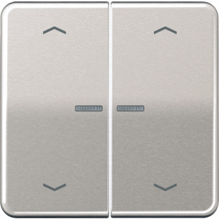Jung CD500 tweedelige wip jaloezie platina