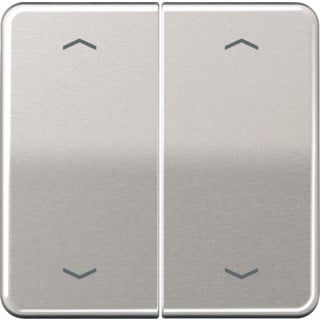 Jung CD500 tweedelige wip jaloezie platina