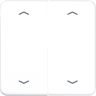 Jung CD500 tweedelige wip jaloezie wit