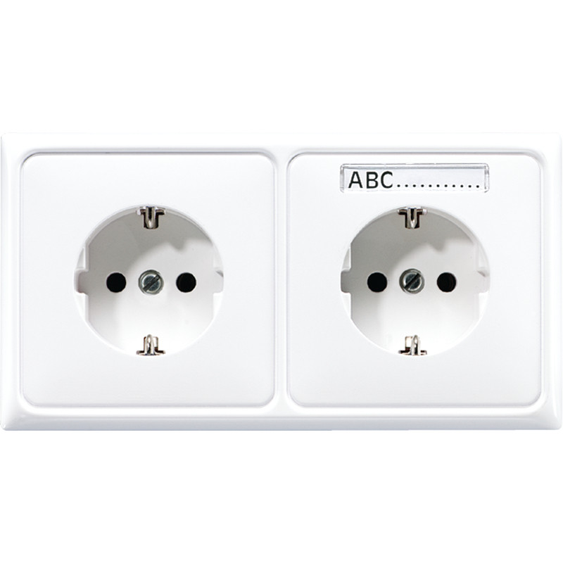 Jung CD500 Wandcontactdoos Met beschermingscontact 16 a 250 v ~ voor wandgoot