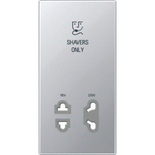 Jung LS range centraalplaat aluminium