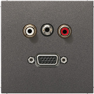 Jung Cinch audio / mini jack 3,5 MM / vga