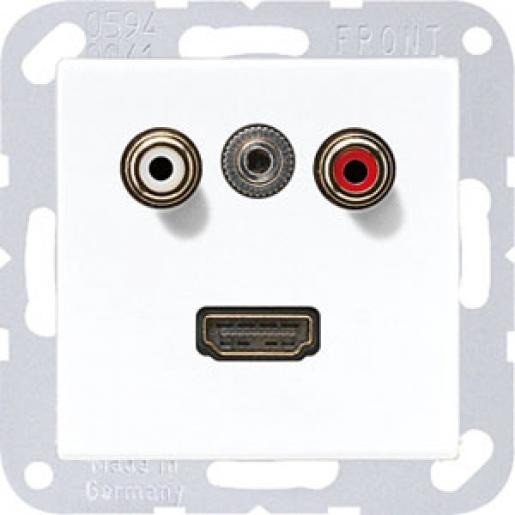 Jung Cinch audio / mini jack 3,5 MM / hdmi