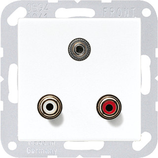 Jung Cinch audio / mini jack 3,5 MM verbindingsdoos