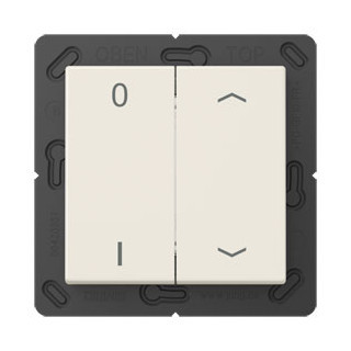 Jung As range enocean wandzender a(s)500 + symbolen 4-kanalen wit