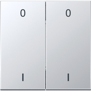 Jung Enocean radiografische wandzender met symbolen 0 I