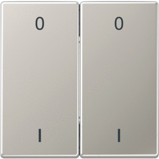 Jung LS range enocean wandzender + symbolen 4-kanalen RVS