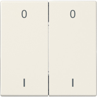 Jung LS range enocean wandzender LS990 + symbolen 4-kanalen wit