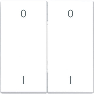 Jung LS range enocean wandzender LS990 + symbolen 4-kanalen wit