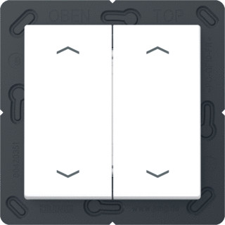 Jung Enocean radiografische wandzender met symbolen