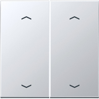 Jung LS range enocean wandzender + symbolen 4-kanalen aluminium