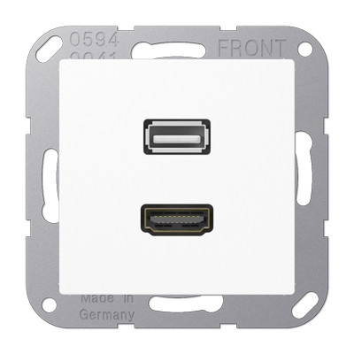 Jung Hdmi / usb verbindingsdoos