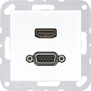 Jung Hdmi / vga verbindingsdoos
