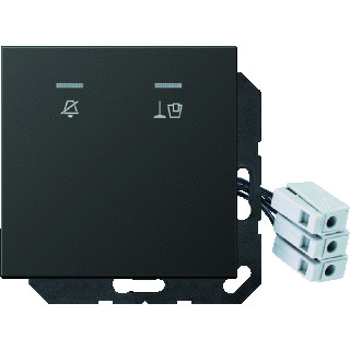 Jung LS range enkele wip aan-/uit-schakelaar antraciet