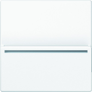 Jung Hotelkaart aan-/uit-schakelaar wit