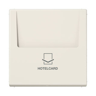 Jung LS range bedieningselement aan-/uit-schakelaar hotelkaart crèmewit (elektrowit)
