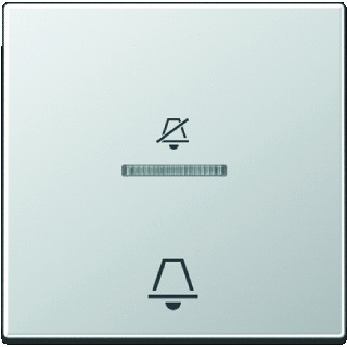 Jung LS range enkele wip aan-/uit-schakelaar aluminium